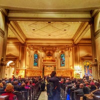 Photo taken at The Cathedral Basilica of St. James by Charry D. on 4/3/2015
