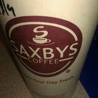 Photo taken at Saxbys Coffee by Bailey F. on 2/14/2013