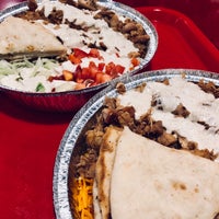 Photo taken at The Halal Guys by Amy L. on 9/14/2018