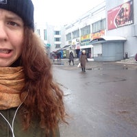Photo taken at Остановка «Улица Байкальская» by Kate M. on 2/8/2015