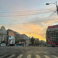 Photo taken at Piața Romană by Abdu A. on 10/29/2022