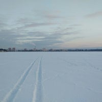 Photo taken at Harku järv by Strannik Т. on 1/27/2019