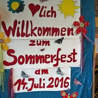 Photo taken at Carl-von-Linné-Schule für Körperbehinderte by Doreen K. on 7/14/2016