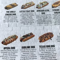Photo taken at Petunia&amp;#39;s NY Gourmet Dogs by Taryna on 9/27/2018