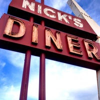 Photo taken at Nick&amp;#39;s Diner by Andrew A. on 9/28/2014