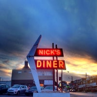 Photo taken at Nick&amp;#39;s Diner by Andrew A. on 9/28/2014