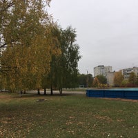 Photo taken at Спортплощадка Гимназии #24 by Маргарита Г. on 10/15/2018