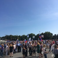 Photo taken at Площадь Ленина by Маргарита Г. on 8/22/2019