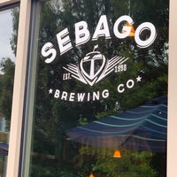 Photo taken at Sebago Brewing Company by Stacy on 9/3/2020