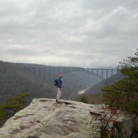 Photo taken at New River Gorge Bridge by Stacy on 11/12/2022