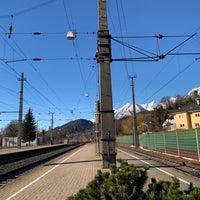 Photo taken at Bahnhof Fritzens-Wattens by Ian G. on 12/26/2018