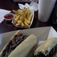 Photo taken at South-A-Philly Steaks &amp;amp; Hoagies by Teresa N. on 4/20/2013