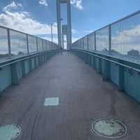 Photo taken at Wards Island Bridge by Chris v. on 8/7/2022