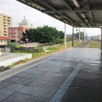 Photo taken at Estação Autódromo (CPTM) by Beatriz V. on 3/12/2020