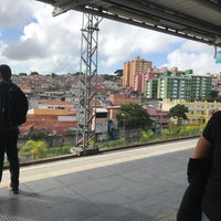 Photo taken at Estação Autódromo (CPTM) by Beatriz V. on 3/6/2020