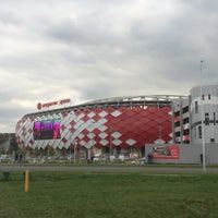 Photo taken at Lukoil Arena by Анна Д. on 9/13/2015