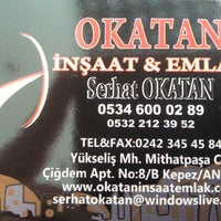 รูปภาพถ่ายที่ Okatan Emlak &amp;amp; İnşaat โดย 𝑺𝒓𝒉𝒕𝑲𝒕𝒏 . เมื่อ 5/3/2013