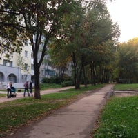 Photo taken at Аллея Гузовского by Nastya S. on 9/22/2013