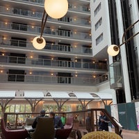 Photo taken at Hilton Frankfurt City Centre by Fahad. on 9/29/2022