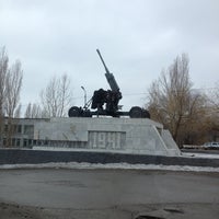 Photo taken at Памятник защитникам саратовского неба by Anna F. on 3/23/2013