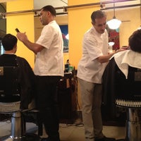 Photo taken at Chelsea Barbers by Varun S. on 10/8/2012