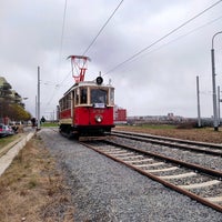 Photo taken at Sídliště Barrandov (tram) by Panda H. on 4/8/2022