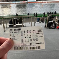 Photo taken at Boat Race Heiwajima by チュア ち. on 3/2/2024