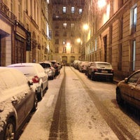 Photo taken at Rue des Moulins by Frederic F. on 1/18/2013