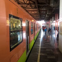 Photo taken at Metro Tepalcates (Línea A) by Israel M. on 12/27/2015
