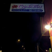Photo taken at Chaba Thai by Rebecca S. on 1/17/2013