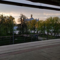 Photo taken at monorail Vystavochny Tsentr by Irina Y. on 5/13/2021