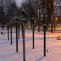 Photo taken at Спортплощадка в парке Марата Казея by Jeka B. on 12/20/2021