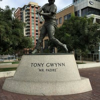 Photo taken at Tony Gwynn Statue by Mike M. on 11/9/2017
