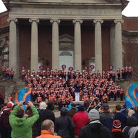 Photo taken at Syracuse University Quad by Mike M. on 11/28/2015