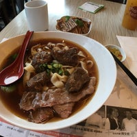 Photo taken at Chef Hung Taiwanese Beef Soup Noodle by PC L. on 12/15/2018