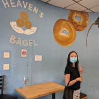 Photo taken at Heaven&amp;#39;s Hot Bagel by Crystal C. on 8/26/2021