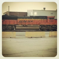 Photo taken at BNSF Corwith Yard by Brandon G. on 4/22/2014