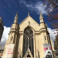 Photo taken at Sanctuaire Sainte-Thérèse by Irakerly F. on 10/1/2018