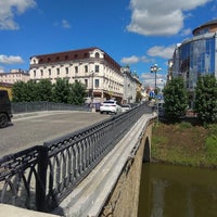 Photo taken at Лебедевский мост by Elena on 7/24/2020
