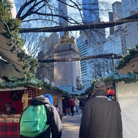Photo taken at Columbus Circle Holiday Market by A on 12/24/2022