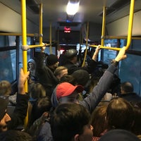 Photo taken at Автобус ТРЦ «Авиапарк» — Динамо by Настя А. on 10/15/2017
