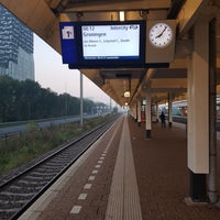 Photo taken at Amsterdam Zuid Railway Station by Max P. on 10/15/2017