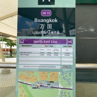 Photo taken at Buangkok MRT Station (NE15) by KylêAārön🇸🇬🌹 ك. on 1/17/2023