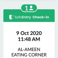 Photo taken at Al-Ameen Eating Corner by KylêAārön🇸🇬🌹 ك. on 10/9/2020