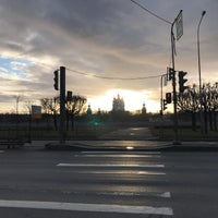 Photo taken at Смотровая площадка на Охтинской by irinareider on 4/1/2020