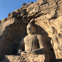 Photo taken at Yungang Grottoes by cuicui on 10/16/2020