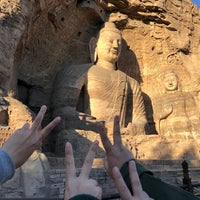 Photo taken at Yungang Grottoes by cuicui on 10/16/2020