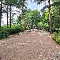 Photo taken at Leikkipuisto Strömberg by Xana H. on 7/30/2023