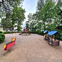 Photo taken at Leikkipuisto Strömberg by Xana H. on 7/30/2023