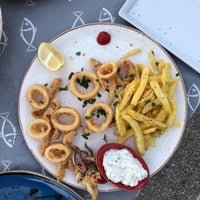 Photo taken at Agkyra Fish Restaurant by Levent E. on 7/22/2022